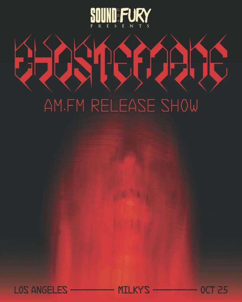 GHOSTEMANE AM.FM Album Release Show @ Milkys | Sound and Fury Festival flyer